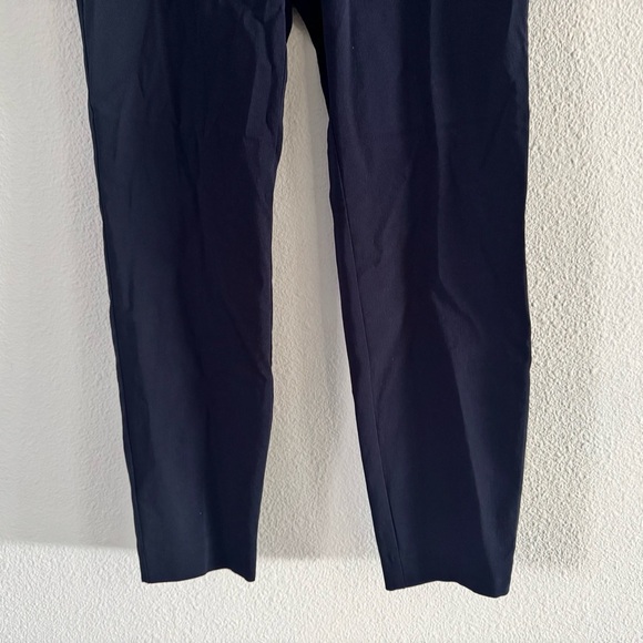 Maurices Bengaline Pull On Ankle Pants Navy Size Medium Short - Picture 3 of 8
